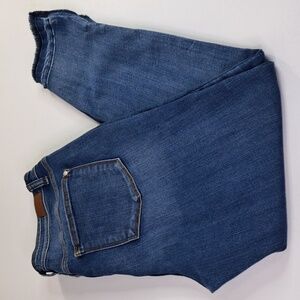 JUDY BLUE  Skinny Fit Raw Hem Split Cuff Size 15|32